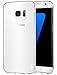 Galaxy S7 Edge Case, Tauri [Scratch Resistant] Ultra Slim Thin Clear Flexible Soft TPU Protective Case Cover for Samsung Galaxy S7 Edge - Clear