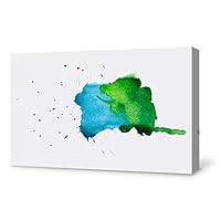 Canvas Wall Art Splash Ink Canvas Prints Home Artwork Decoration for Living Room,Bedroom - 12x18 inches