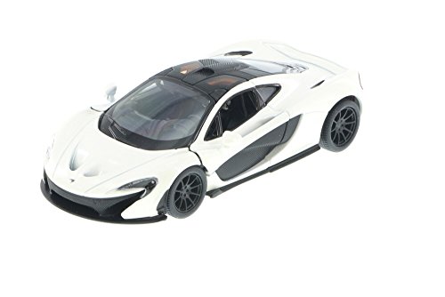 McLaren P1, White - Kinsmart 5393D - 1/36 Scale Diecast Model Toy Car