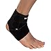 BraceUP Ankle Brace for Women and Men - Compression Ankle Support for Foot Pain, Sprained Ankle, Achilles Tendonitis, Injured Foot, One Size Adjustable Ankle Wrap