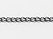 CleverDelights Curb Chain Spool - 3x5mm Link - Gunmetal Color - 30 Feet - Bulk Chain Roll 30'