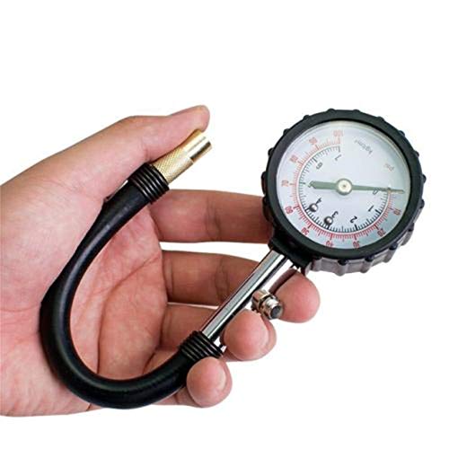 Meter Tire Pressure Gauge 0-100PSI Auto Car Bike Motor Tyre Air Pressure Gauge Meter Vehicle Tester Monitoring System Dial Meter