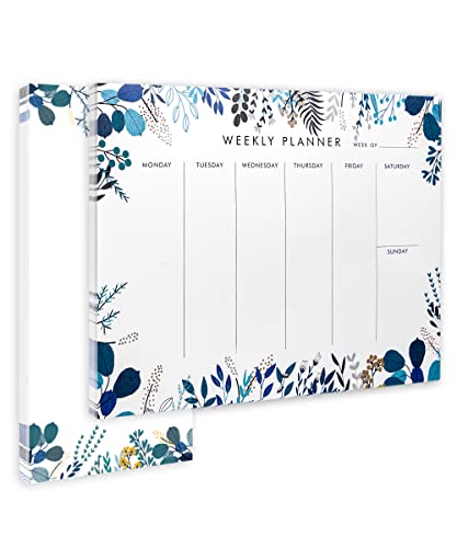 Weekly Planner Notepad Tear Off Set of 2 Weekly Calendar Pad | eBay
