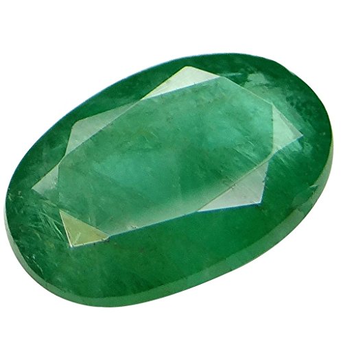6.34 ct. / 7.04 Ratti Natural & IIGS Certified Emerald (Panna) Birthstone by ARIHANT GEMS & JEWELS