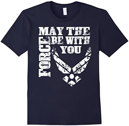 Mens U.S. Air Force shirt Funny Force Gift Logo USAF T-shirt XL Navy
