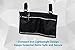 Lightweight Wheelchair and Walker Side Bag - Compact Carry Hands Free Front or Side Pouch for Electric or Manual Scooters, Rollators, and More - Storage Pocket with Attachment Loops