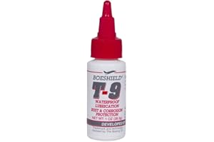BOESHIELD T-9 Rust & Corrosion Protection/Inhibitor and Waterproof Lubrication, 1 oz liquid