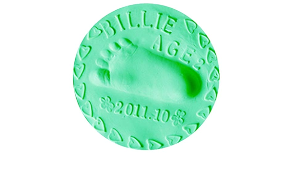 air dry clay baby prints