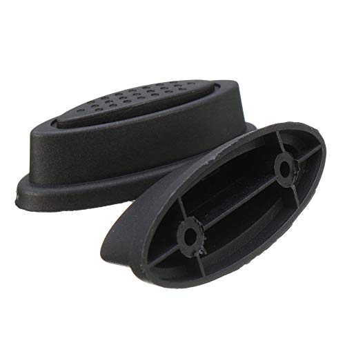MOTZU 2 Pair Luggage Bracket Side Feet With 20 Screws, Baggage Stud Foot, Feet Pad, Travel Bags accessories, Simple replacement - Thumbnail 2