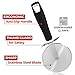 Zulay Pizza Cutter Wheel - Super Sharp Stainless Steel Pizza Wheel - Premium Pizza Slicer - Large Wheel Handles Large or Small Pizza with Ease