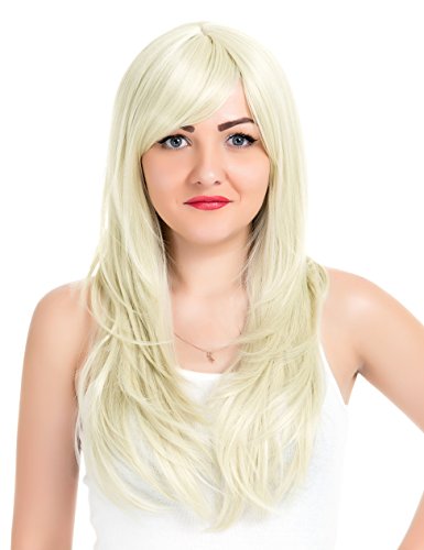 EDENKISS Women's Long Hair Replacement Straight Smoothly Full Head Wigs