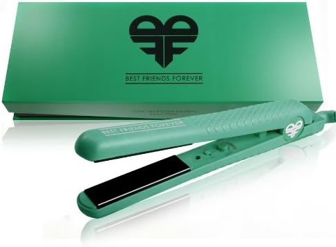 Flat Iron Ceramic Hair Straightener (Green)