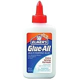 Elmer's Glue-All Multi-Purpose Glue, 4 Ounces, White - 4 Pack