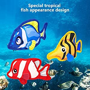 2021 Newest Fish Toys for Cats, Catnip Airbag Cat Toys with Ringing Interactive for Indoor Cat Kitten Chew Toys, Playing Teeth Grinding Pillow Toys