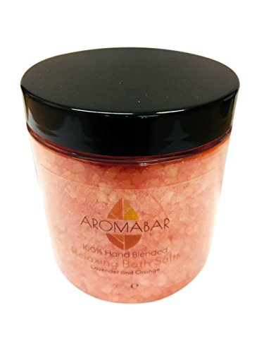 Relaxing Dead Sea Bath Salts Soak 300g with Lavender & Sweet Orange Essential Oils