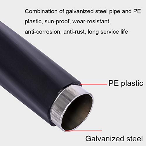 HLMBQ Rosenbogen aus Metall stabil verzinkt,Torbogen Rankhilfe Rankgitter Rankbogen Gartendeko Outdoor Außenbereich… – Bild 6