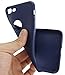 iPhone 7/8 Case, HZ BIGTREE Ultra-Thin Slim Fit Anti-Scratch Soft Touch Flexible TPU Case for Apple iPhone 7 4.7' - Navy Blue