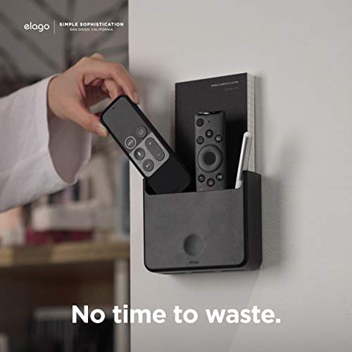 elago Universal Remote Holder Mount Compatible with Apple TV Remote and