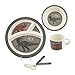 Beriwinkle Kids 5-Piece Meal Set, Durable Toddler Dinner Set, Eco-Friendly Bamboo Dishes, Food-Safe Feeding Set for Children, Boys and Girls
