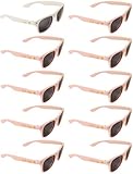 Bride Tribe Sunglasses - 10 Pack Bride-to-be and Bridesmaids Sunglasses for Bachelorette Party