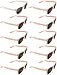 Bride Tribe Sunglasses - Bride-to-be and Bridesmaids Sunglasses for Bachelorette Party (1 x Bride; 9 x Bride Tribe)