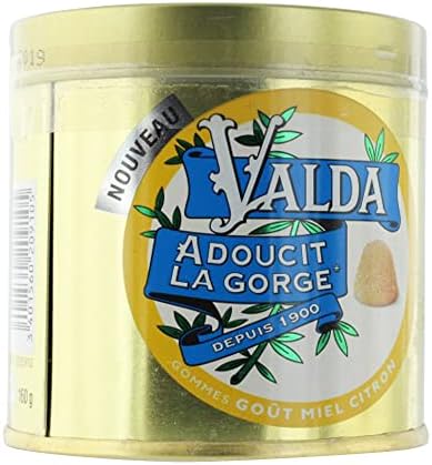 thumbnail image 2 of Valda Pastilles Sugar-Free Gums – Mint & Eucalyptus Flavor, 50g Tin (Pack Of 1) 2 of 4