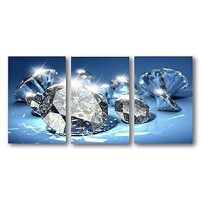 for Living Room Bedroom Home Artwork Shiny Diamond...