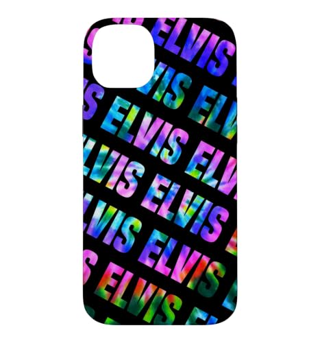 Custom Elvis Phone Cover Black Personalized Tie Dye Case for iPhone 14 Plus at Amazon