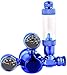 MANATEE CO2 Regulator Aquarium Mini Stainless Steel Dual Gauge Display Bubble Counter and Check Valve w/ Solenoid 110V Fits Standard US Tanks