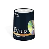 TDK 4.7GB 16x DVD-R 100-Pack Spindle (Discontinued By Manufacturer)