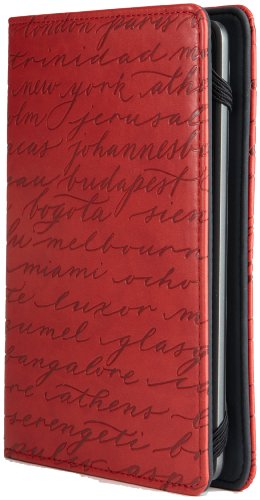 Verso Artist Series Cities Red by Sharyn Sowell for Kindle (Red) (fits Kindle Paperwhite, Kindle, and Kindle Touch) - Thumbnail 6