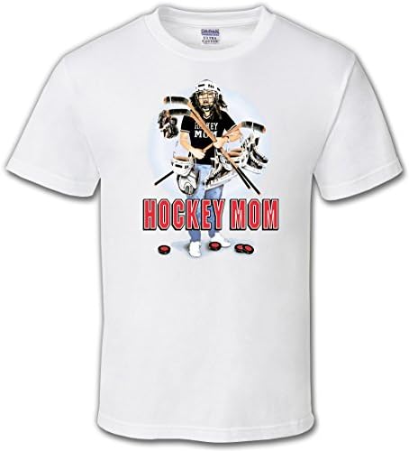 Hockey T-Shirt: Hockey Mom Equipment-Adult XX-Large