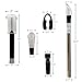 Wine Accessory Gift Set- Air Pump Wine Opener, Foil Cutter, Aerator Pour Spout, Vacuum Stopper and Bonus Chill Stick and Pour Spout to keep cold wines chilled.