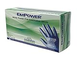 Adenna EPW442 Empower 8 mil Nitrile Powder Free Exam Gloves (Blue, Small) Box of 100