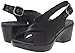 Dansko Women's Jacinda Black Snake Wedge Sandal