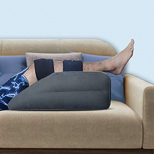 Leg Elevation Pillow, WEY&FLY Inflatable Leg Rest Pillow Elevating