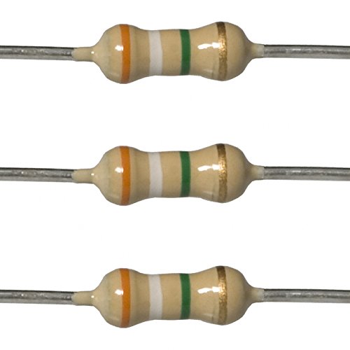 E-Projects 100EP5143M90 3.9M Ohm Resistors, 1/4 W, 5% (Pack of 100)