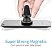 Car Phone Mount, ThirdM Universal Air Vent Magnetic Phone Car Holder Cradle 360 Rotation Cell Phone GPS Holder for iPhone X / 8/8 Plus / 7 Plus / 6S / 6S Plus/Samsung/Galaxy/LG/HTC (Black)