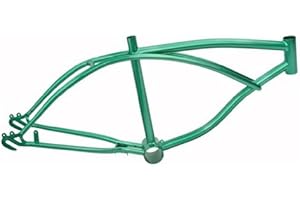 20" Lowrider Frame Metallic/Green. Bike Frame, Bicycle Frame, lowrider Bike Frame, lowrider Bicycle Frame