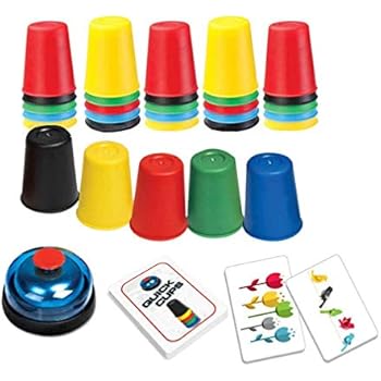 Amazon.com : Quick Cups Games for Kids, Luckygoo Classic Speed Stacking ...