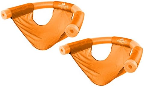 Outer Trails Sling Mesh Chair For Pool Noodles- 2 Pack- Orange