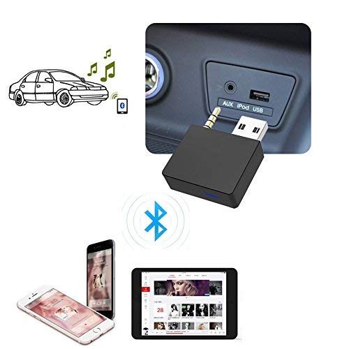CHELINK Audio Bluetooth 4.0 Transmitter/Receiver, Car Aux Adapter for Music Streaming Sound System, Fit KIA Hyundai Car Stereo Compatible for i7 X XS Max XR 8Plus 5 6 i-Pad Android Smartphone - Thumbnail 2