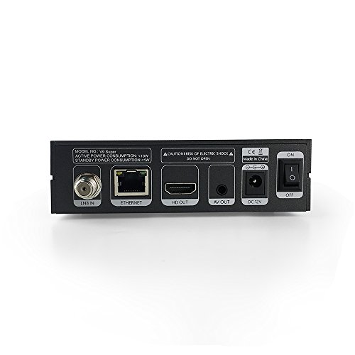 GTMEDIA V9 Super Satellite Receiver DVB-S2 Full HD 1080P Support H.265 PowerVu DRE & Biss Key Built-in WiFi - Thumbnail 2