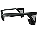 Paramount Automotive Restyling 51-0107 Black Front Steel Fender with Flare Mesh Insert (Jeep Wrangler YJ)