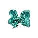 DED 30pcs Sparkly Hair Bows Clips 4 inch Glitter Sequin Bow Alligator Clips Baby Hair Accessories for Baby Girls Children Kids(15 Pair)