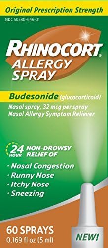 Rhinocort Allergy Spray, 0.1691 Fluid Ounce (2 Pack) by rhinocort