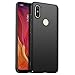Xiaomi Mi 8 Case, Arkour Minimalist Ultra Thin Slim Fit Cover with Smooth Matte Surface Hard Cases for Xiaomi Mi8 (Smooth Black)