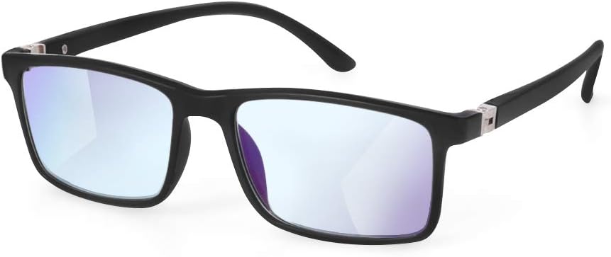 Tianayer Women Men Blue Light Blocking Reading Glasses Presbyopic Glasses Far Near Sight Spectacles Anti Glare Filter Lightweight Eyeglasses(1.00)