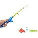 Emorefun Hook Fishing Toy Playset Various Fish and Crab Model Pretend Play Fun Bath Toy Basic Educational Development Table Game Birthday Gift Toy for Kids,Baby Toddlers