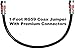Channel Master 1 Foot RG59 Digital Coaxial Cable with Premium Compression Connectors (Black)